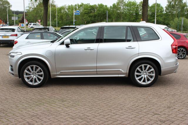 Volvo XC90 2.0 T8 Twin Engine AWD Inscription / Trekhaak / Panoramadak / 360Camera / Harman Kardon / Keyless / 19'' / Leder / CarPlay / Dodehoek / DAB / Cruise Control