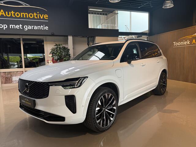Volvo XC90 2.0 T8 Plug-in hybrid AWD Ultra Dark 7 Pers uitv. MY 26, Panoramadak, Elec. Trekhaak, Luchtvering, Bowers & Wilkens, Stoelverwarming en stuurwielverwarming met massagestoelen
