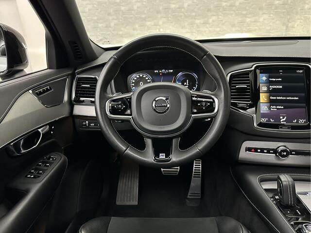 Volvo XC90 2.0 T8 Twin Engine AWD R-Design | 360 Camera | Panorama | Pilot-Assist | Head-Up | Memory | Keyless-Entry | 4-Zone Clima | Stoelverwarming V+A | Full-LED | Zonwering | Getint Glas | Zwarte Hemel | Dodehoek | Stuurverwarming |