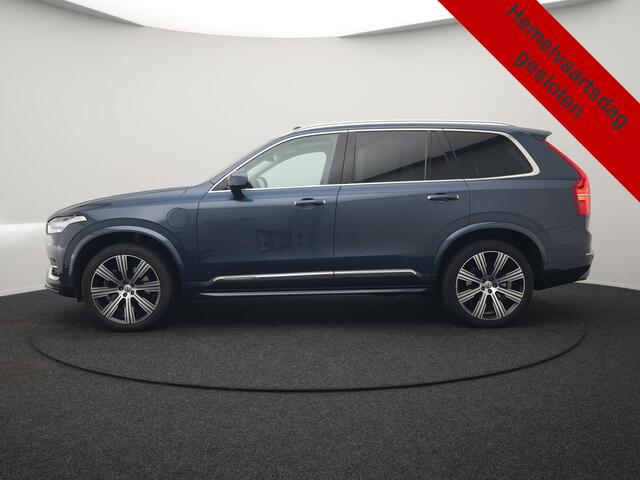 Volvo XC90 T8 Recharge AWD Inscription PHEV 395pk Dealer O.H | Panodak | Head Up | Adaptive Cruise | Lederen Sportstoelen Memory & Verwarmd | Harman / Kardon | 360 Camera | Blis | Apple Carplay | Keyless | Navigatie | Virtual | 21" L.M | DAB | Plug In Hybrid | FOTO'
