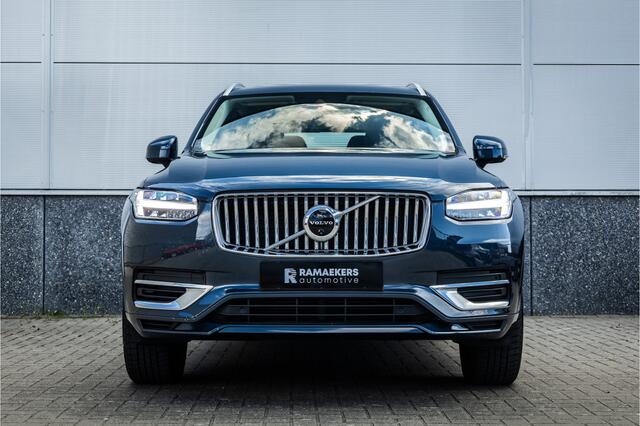 Volvo XC90 2.0 T8 Recharge AWD 7 pers / Trekhaak / Harman Kardon / Leder / Adaptieve Cruise / 360 camera /