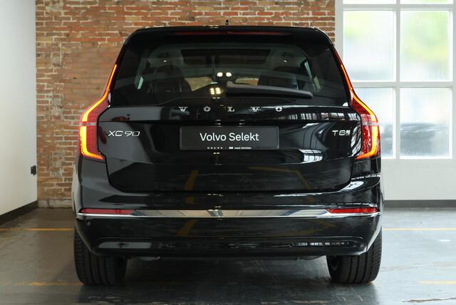 Volvo XC90 T8 Plug-in hybrid AWD Ultra Bright | Demo Deal | Panoramadak | Google infotainment | Stoelverwarming | Stuurwielverwarming | Parkeerverwarming | 7-zitplaatsen | Luchtvering | Volvo Guard Alarm | Parkeersensoren voor + achter | 360° Parkeercamera