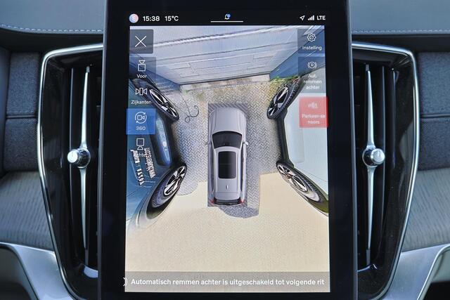 Volvo XC90 T8 Recharge AWD Plus Dark - Luchtvering - Panorama/schuifdak - IntelliSafe Assist & Surround - 360º Camera - Bowers & Wilkins audio - Adaptieve LED koplampen - Verwarmde voorstoelen, stuur & achterbank - Parkeersensoren voor & achter - Elektr. bedienb. vo