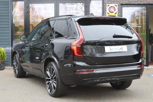 Volvo XC90 2.0 T8 456pk AWD Ultra Black Edition Pano/Bowers&Wilkins/360/Leder/Headup/Keyless/ ACC/22"/Massage/Luchtvering/Trekhaak wegkl.