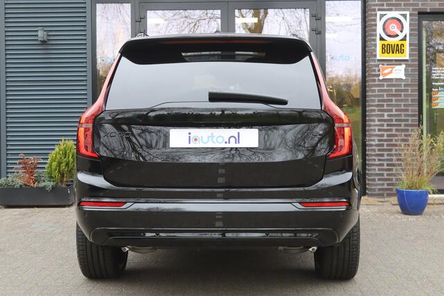 Volvo XC90 2.0 T8 456pk AWD Ultra Black Edition Pano/Bowers&Wilkins/360/Leder/Headup/Keyless/ ACC/22"/Massage/Luchtvering/Trekhaak wegkl.