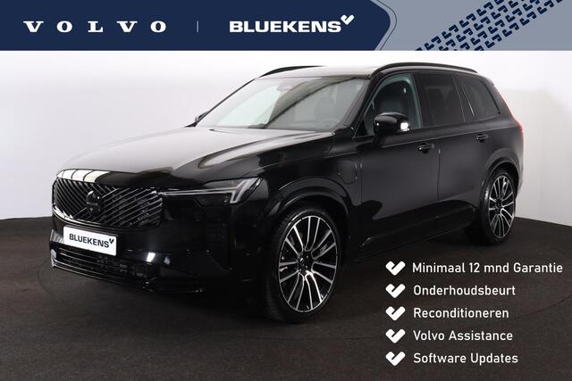 Volvo XC90 T8 Recharge AWD Ultra Black Ed. Exec. - Luchtvering - Panorama/schuifdak - IntelliSafe Assist & Surround - 360º Camera - Bowers & Wilkins audio - Adaptieve LED koplampen - Verwarmde voorstoelen, stuur & achterbank - Parkeersensoren voor & achter - Elektr.