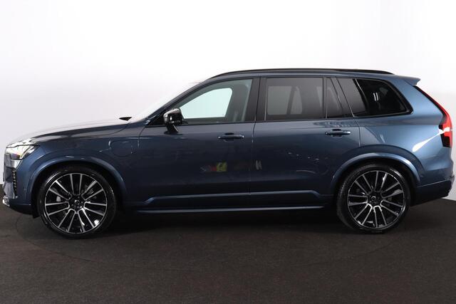 Volvo XC90 T8 Recharge AWD Ultra Dark Exec. Ed. - Luchtvering - IntelliSafe Assist & Surround - 360º Camera - Bowers & Wilkins audio - Adaptieve LED koplampen - Verwarmde voorstoelen, stuur & achterbank - Parkeersensoren voor & achter - Elektr. bedienb. voorstoelen 
