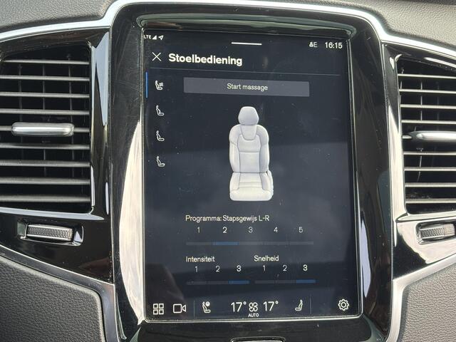 Volvo XC90 T8 Recharge 455pk AWD Ultimate Bright Massage HeadUp