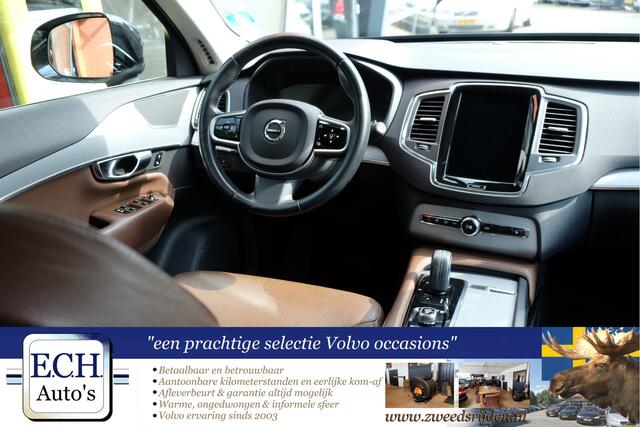 Volvo XC90 2.0 T8 390 pk AUT. Twin Engine AWD Bruin Leer, Apple CarPlay, Adaptieve CC