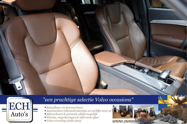 Volvo XC90 2.0 T8 390 pk AUT. Twin Engine AWD Bruin Leer, Apple CarPlay, Adaptieve CC