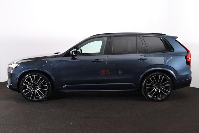 Volvo XC90 T8 Recharge AWD Ultra Black Ed. Exec. - Luchtvering - Panorama/schuifdak - IntelliSafe Assist & Surround - 360º Camera - Bowers & Wilkins audio - Adaptieve LED koplampen - Verwarmde voorstoelen, stuur & achterbank - Parkeersensoren voor & achter - Elektr.