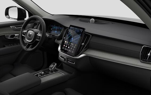Volvo XC90 T8 406PK Automaat Plug-in AWD Ultra Dark Exec. Ed. Bowers & Wilkins / Luchtvering / Stoelventilatie / Head Up Display / 360 Camera / Massagestoelen / Elektrisch bedienbare stoelen met geheugen / Nappaleder /