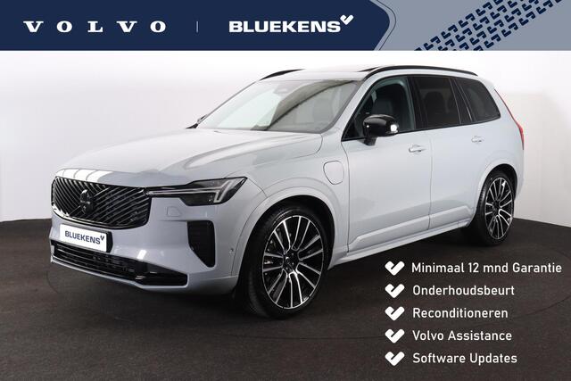 Volvo XC90 T8 Recharge AWD Ultra Black Ed. Exec. - Luchtvering - Panorama/schuifdak - IntelliSafe Assist & Surround - 360º Camera - Bowers & Wilkins audio - Adaptieve LED koplampen - Verwarmde voorstoelen, stuur & achterbank - Parkeersensoren voor & achter - Elektr.