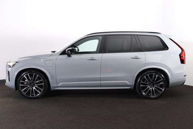 Volvo XC90 T8 Recharge AWD Ultra Black Ed. Exec. - Luchtvering - Panorama/schuifdak - IntelliSafe Assist & Surround - 360º Camera - Bowers & Wilkins audio - Adaptieve LED koplampen - Verwarmde voorstoelen, stuur & achterbank - Parkeersensoren voor & achter - Elektr.