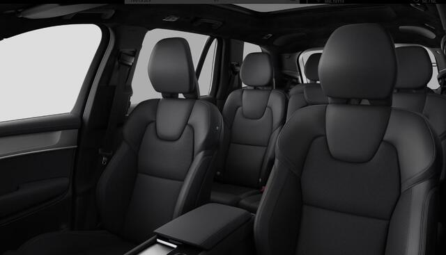 Volvo XC90 T8 Plug-in hybrid AWD Ultra Dark Exec. Ed. | Google | Long Range | Bowers & Wilkins Audio | Memory | Luchtvering | Stoelventilatie | Massage | Panoramadak | Gelamineerde Zijruiten Rondom | Nappa Lederen Bekleding | Zwarte Hemelbekleding | Keyless | Getint