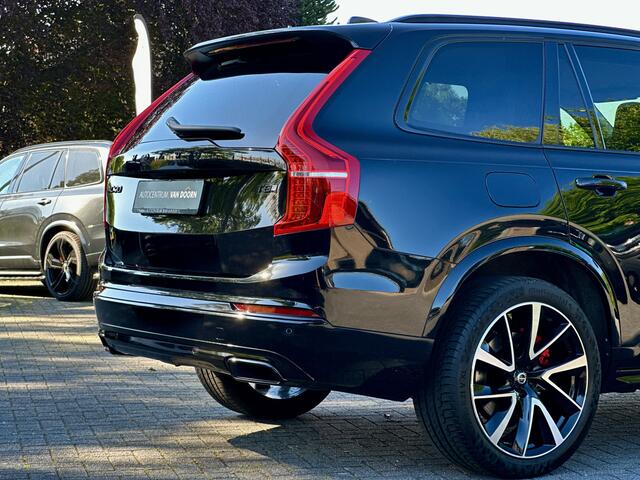 Volvo XC90 2.0 T8 Recharge | AWD | Black Edition | 7-zits | Leer | Trekhaak | 21" wielen | Adapt Cruise | Winterpakket | Marge