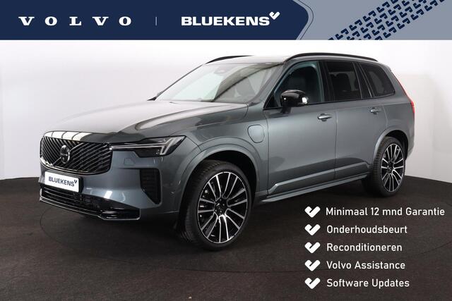 Volvo XC90 T8 Recharge AWD Ultra Dark Exec. Ed. - Luchtvering - Panorama/schuifdak - IntelliSafe Assist & Surround - 360º Camera - Bowers & Wilkins audio - Adaptieve LED koplampen - Verwarmde voorstoelen, stuur & achterbank - Parkeersensoren voor & achter - Elektr.