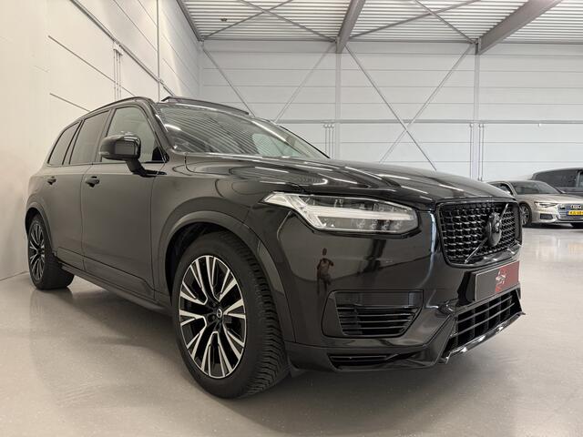 Volvo XC90 T8 Recharge AWD R-Design PANO/LUCHTVERING/TREKHAAK/H&K/MEMORY/ZWART LEER/GOOGLE/CARPLAY/ACC/PILOT-ASSIST/20"/PRIVACY/VOLLEDIG VOLVO DEALER HISTORIE