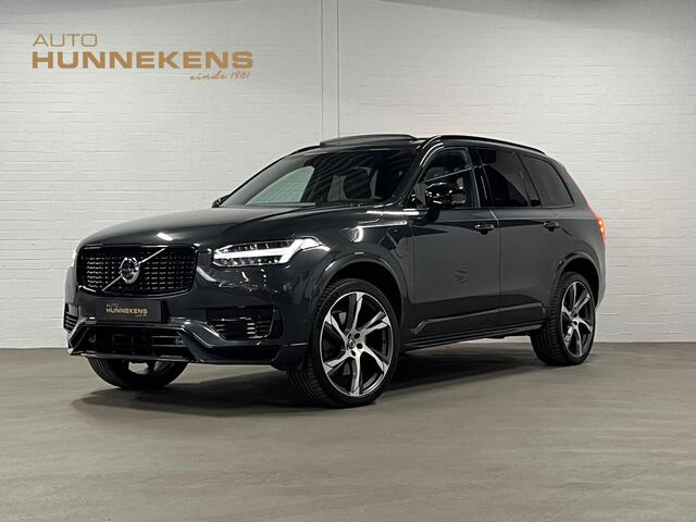 Volvo XC90 2.0 T8 Recharge AWD R-Design *long rang* Luchtvering | Trekhaak | Open dak | Adapt. cruise | Stoel-/stuurverwarming | 360 camera | Stoelventilatie | 22" wielen