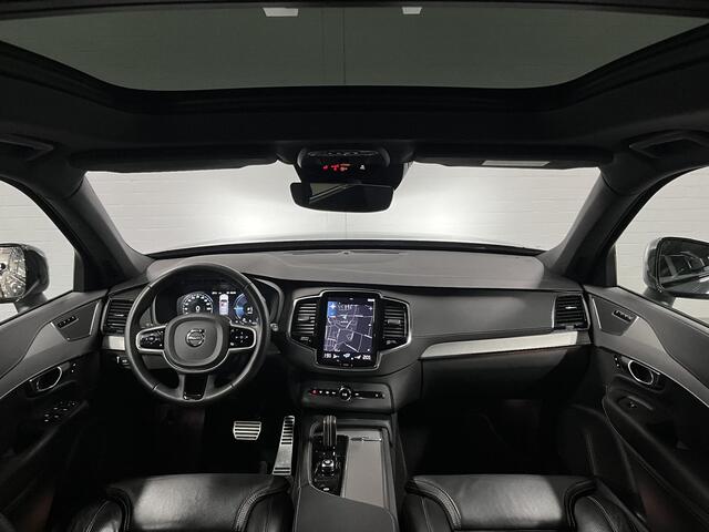 Volvo XC90 2.0 T8 Recharge AWD R-Design *long rang* Luchtvering | Trekhaak | Open dak | Adapt. cruise | Stoel-/stuurverwarming | 360 camera | Stoelventilatie | 22" wielen