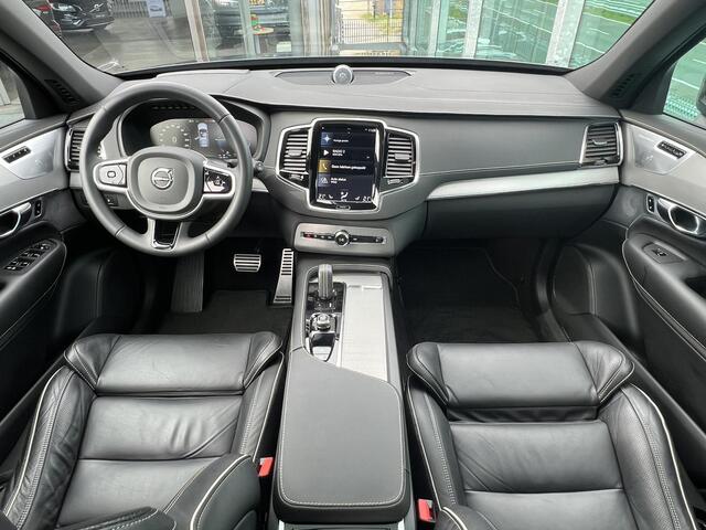 Volvo XC90 2.0 T8 Recharge AWD R-Design Hybrid, Automaat, Luchtvering, Panoramadak, Bowers&Wilkins audio, 22 inch wielen, Lederen sportstoelen, Stoelverwarming, Stuurverwarming, Trekhaak semi elektrisch inklapbaar, Parkeerverwarming, Dubbel glas, Extra getint glas