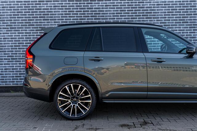Volvo XC90 T8 Plug-in hybrid AWD Ultra Black Ed. Exec. | Google | Long Range | Panoramadak | Bowers & Wilkins Audio | Massagefunctie | Keyless | Luchtvering | Stoelverwarming & Ventilatie | Head-Up Display | Getint Glas | Elek. Achterklep | Stuurverwarming | Memory 