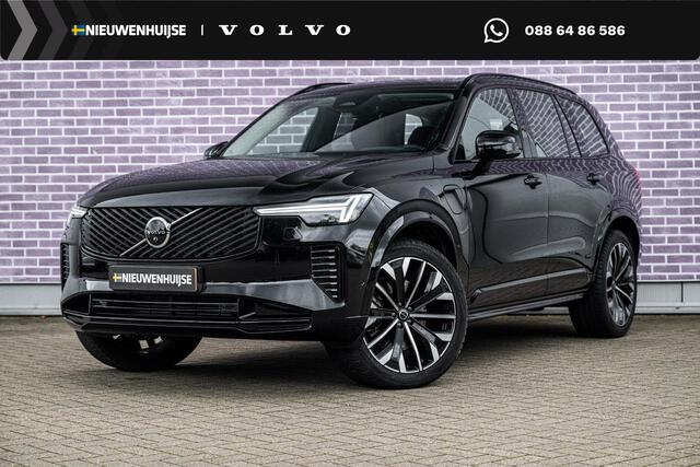Volvo XC90 2.0 T8 Plug-in hybrid AWD Ultra Dark | SOH:100% | Adaptieve Cruise Control | Luchtvering | Trekhaak | Panoramadak | Bowers & Wilkins Audio | Nappa Lederen Bekleding | Stoel-/Stuurverwarming | 360 Parkeercamera | 21" Velgen | Stoelventilatie | Massagefunti