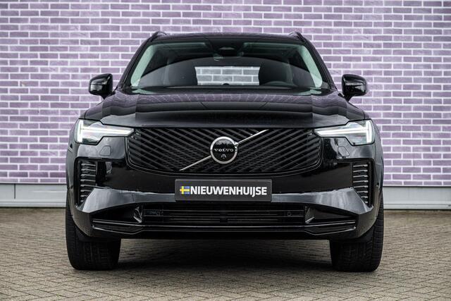 Volvo XC90 2.0 T8 Plug-in hybrid AWD Ultra Dark | SOH:100% | Adaptieve Cruise Control | Luchtvering | Trekhaak | Panoramadak | Bowers & Wilkins Audio | Nappa Lederen Bekleding | Stoel-/Stuurverwarming | 360 Parkeercamera | 21" Velgen | Stoelventilatie | Massagefunti