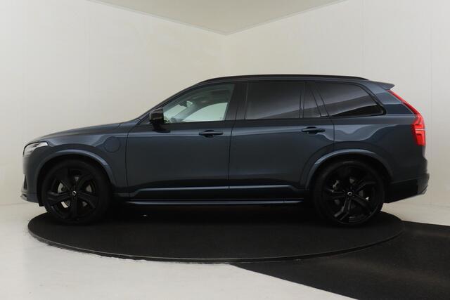 Volvo XC90 T8 PLUG-IN HYBRID AWD ULTRA BLACK EDITION *FULL OPTIONS!* -PANO.DAK|BOWERS&WILKINS|LUCHTVERING|GEVENT.LEDER+MASSAGE|HEAD-UP DISP.|360°CAM|TREKHAAK|BLACK.BADGE|22"ONYX-BLACK