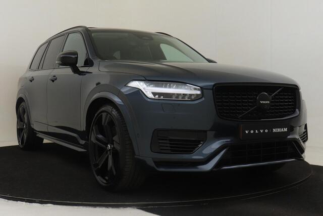 Volvo XC90 T8 PLUG-IN HYBRID AWD ULTRA BLACK EDITION *FULL OPTIONS!* -PANO.DAK|BOWERS&WILKINS|LUCHTVERING|GEVENT.LEDER+MASSAGE|HEAD-UP DISP.|360°CAM|TREKHAAK|BLACK.BADGE|22"ONYX-BLACK