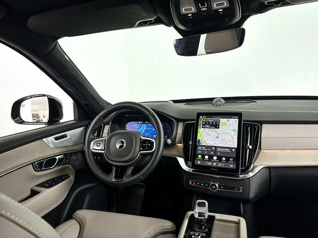 Volvo XC90 T8 Plug-in hybrid AWD Ultra Dark | Panoramadak | 360° camera | Bowers & Wilkins | Luchtvering | Stoelventilatie | Head-up Display | Trekhaak