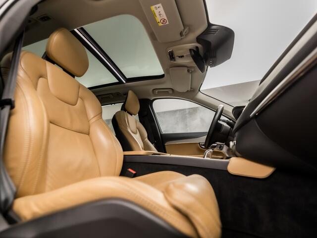 Volvo XC90 2.0 T8 Twin Engine AWD Inscription 7 Persoons 408Pk Automaat (PANORAMADAK, BOWERS&WILKINS, MEMORY SEATS, BRUIN LEDER, CAMERA, STOELKOELING/VERWARMING, HEAD-UP DISPLAY, GETINT GLAS, ELEK ACHTERKLEP, IEUWSTAAT)